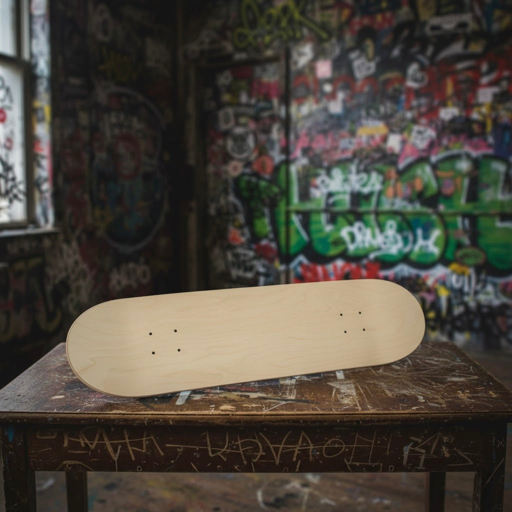 Melt Riot 8.25” Blank Maple Deck